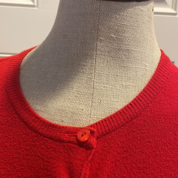 B B’s closet sweater Cardigan women’s size S small Vintage red - Picture 14 of 15